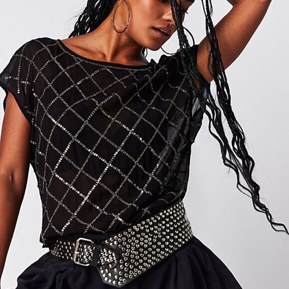 Free People Nightfall Tunic NWOT Size Small - Picture 1 of 8